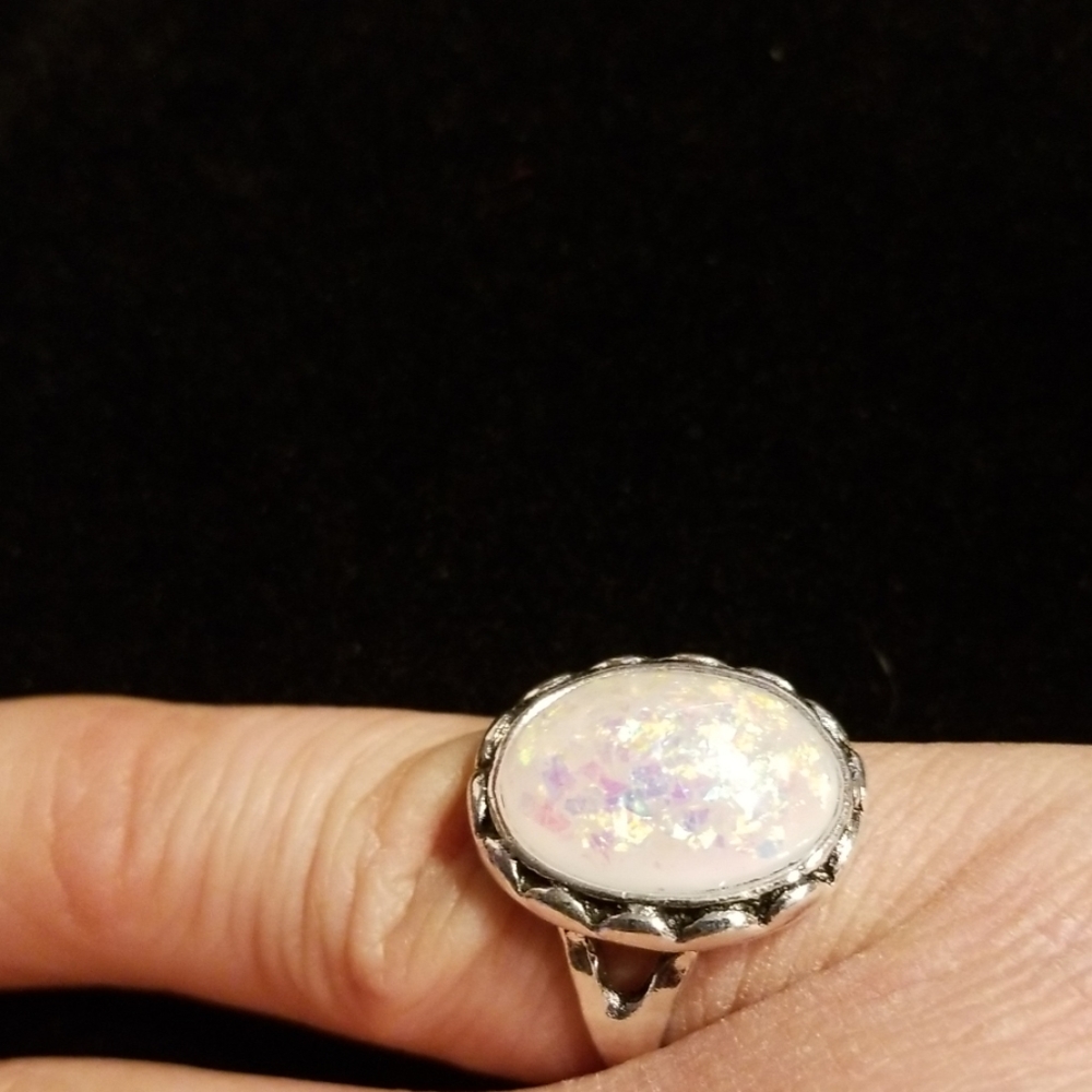 ❤Fire Opal Ring